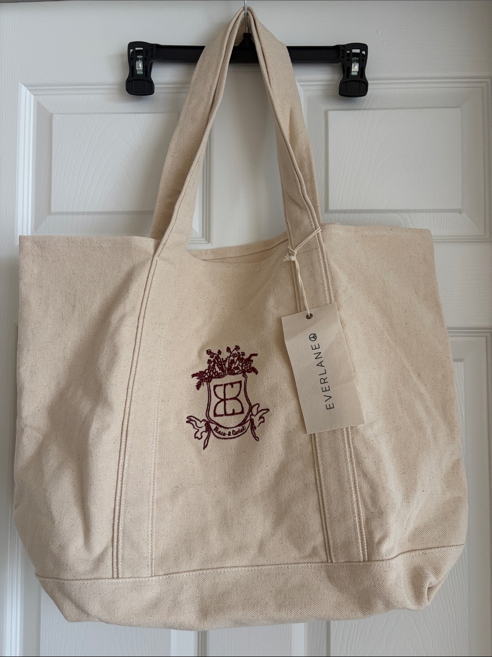 Everlane X Peace & Quiet Canvas Tote